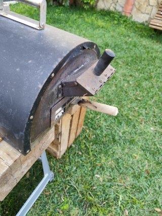 Horno de leña para pizza