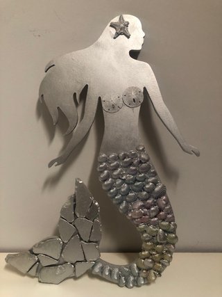 Sirena Decorativa da Parete