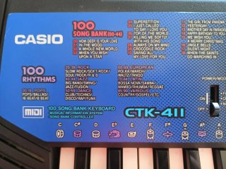 Tastiera Casio CTK-411