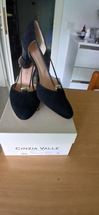 Scarpe Cinzia Valle N.38 Nere