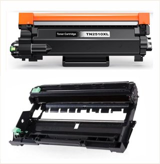 Pack 2 Toner TN2510XL + Tambor DR-2510 Brother