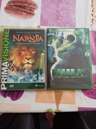 DVD Hulk & Le Cronache di Narnia