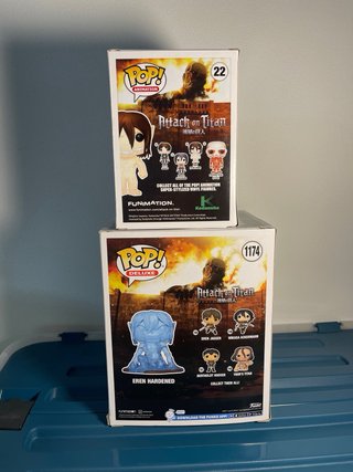 Funko Pop Attack on Titan Eren Titan Form & Harden