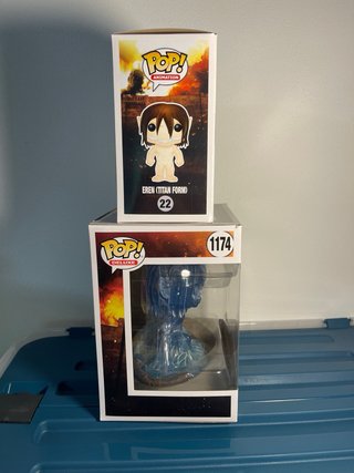 Funko Pop Attack on Titan Eren Titan Form & Harden