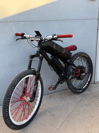 Bici Eléctrica 72V 3000W