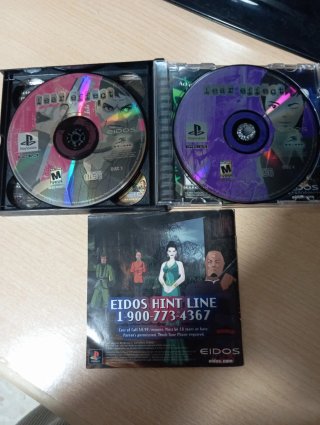 Fear Effect PS1 NTSC-U Completo 4 Discos