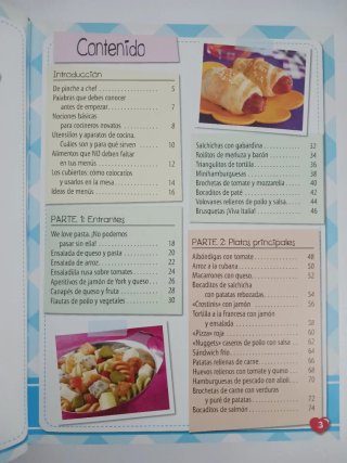 Recetas de cocina para niños