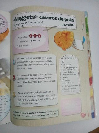 Recetas de cocina para niños