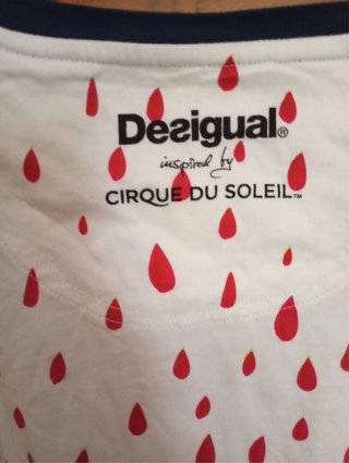 Camiseta Desigual Cirque du Soleil Talla 13/14