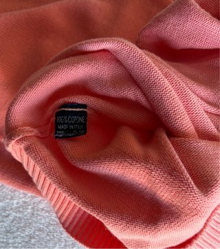 Jersey Harmont & Blaine salmón de 1/2 cremallera