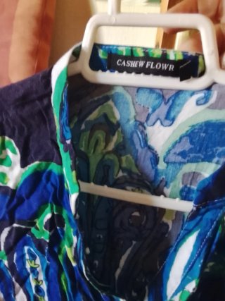 Blusa Viscosa Estampada Talla XL
