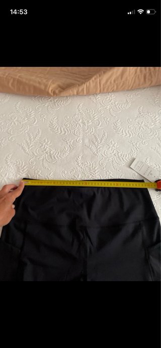 Mallas cortas yoga talle alto
