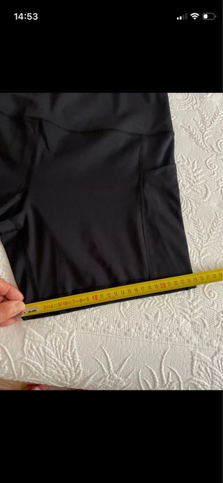 Mallas cortas yoga talle alto