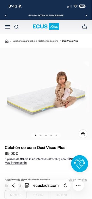 Cuna Sundvik IKEA blanca