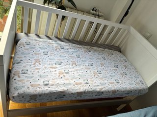 Cuna Sundvik IKEA blanca
