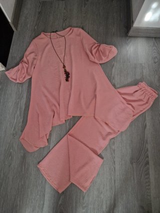 Conjunto mujer rosa talla única