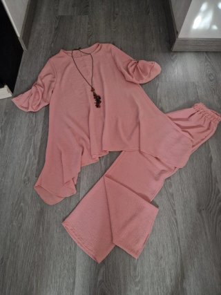 Conjunto mujer rosa talla única