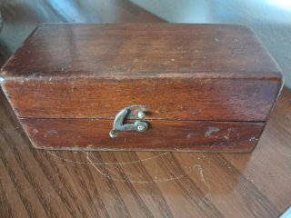 Antiguo juego de pesas de precisión