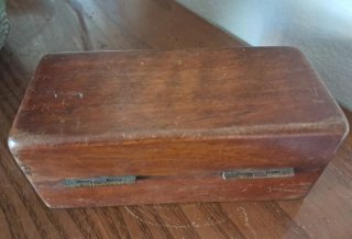 Antiguo juego de pesas de precisión