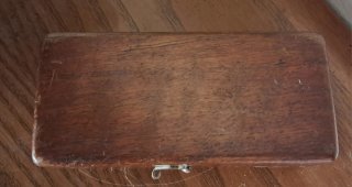Antiguo juego de pesas de precisión