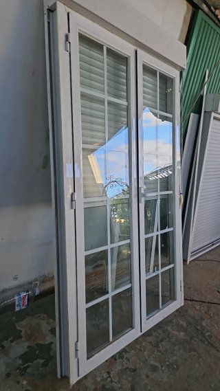 Balconeras aluminio climalit diferentes medidas