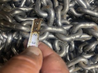 Cadena Inox del 8. 40 metros