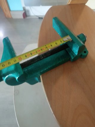 Tornillo de banco hierro forjado 3kg