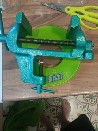 Tornillo de banco hierro forjado 3kg