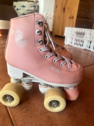Patines Oxelo rosas talla 30
