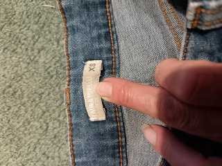 Pantaloncini denim donna con fiori