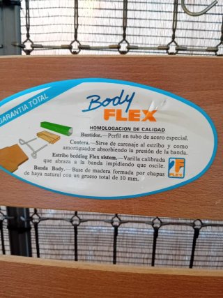 Somier Bodyflex Madera y Metal