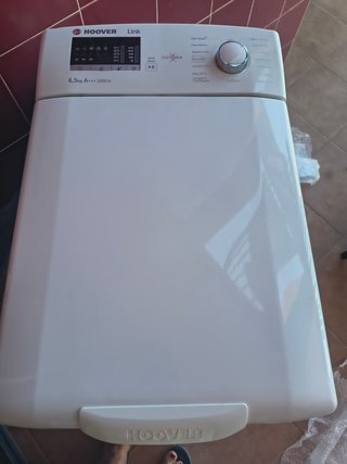 Lavadora Carga Superior Hoover Blanca