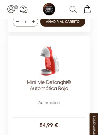 Nescafé Dolce Gusto Mini Me, Zaragoza