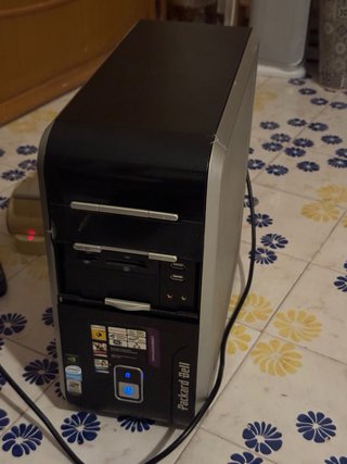 Packard Bell PC Desktop Tower Nero/Argento