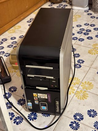 Packard Bell PC Desktop Tower Nero/Argento