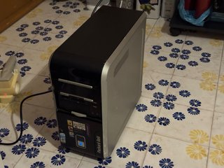 Packard Bell PC Desktop Tower Nero/Argento