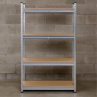 Scaffale Metallico 4 Ripiani 140x70x30
