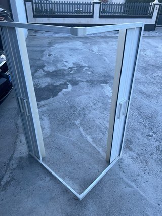 Mampara de ducha/bañera plegable