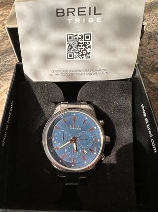 Breil Tribe Cronografo Blu