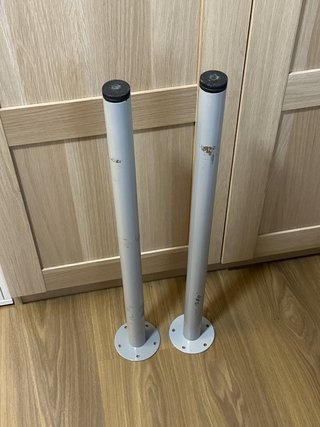 2 Patas Ikea Adils Metal/Plástico