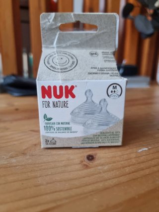 Tetinas Nuk For Nature M 2uds
