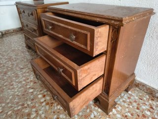Mesitas de noche de madera
