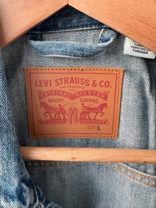 Cazadora Vaquera Levi's Talla L Azul Hombre