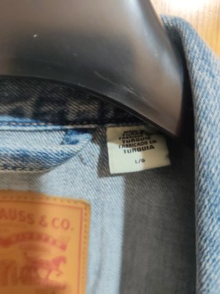 Cazadora Vaquera Levi's Talla L Azul Hombre