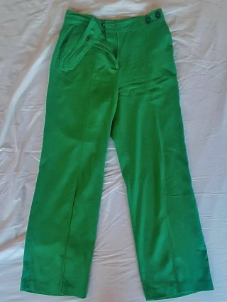Pantalón vestir Zara Talla M verde