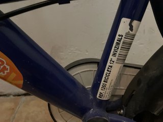 Bicicleta Infantil Invizimals 12”