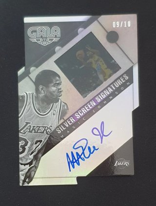Magic Johnson Panini Gala Auto /10 LAKERS