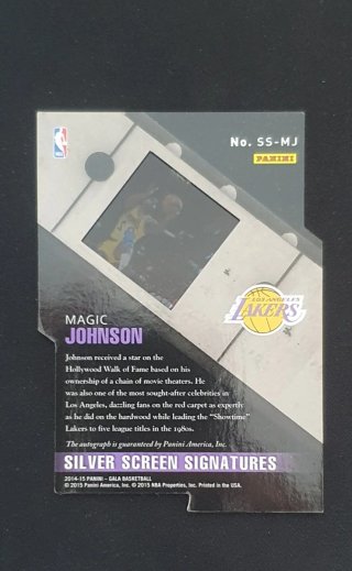 Magic Johnson Panini Gala Auto /10 LAKERS