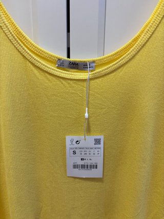 Pack 2 Tops Zara Canalé Talla S Nuevos