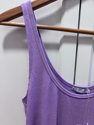 Pack 2 Tops Zara Canalé Talla S Nuevos